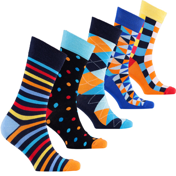 Men's Fashionable Mix Set Socks - Socks n Socks