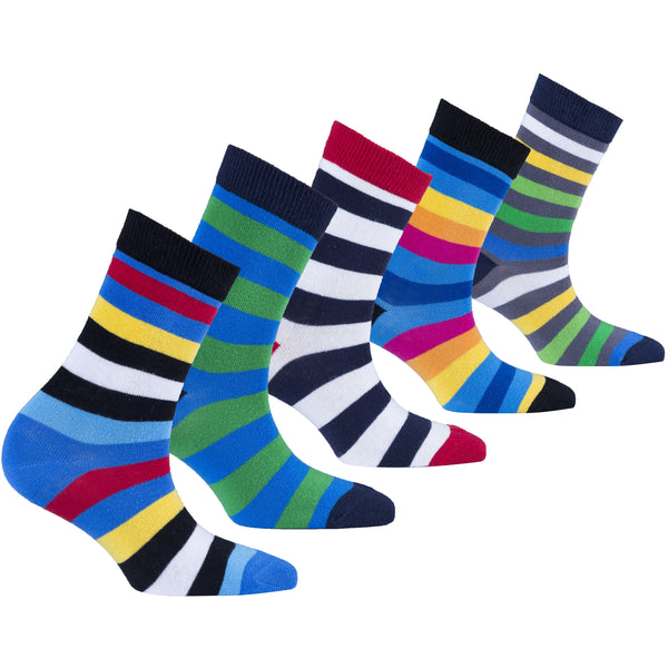 Kids Popular Stripes Socks - Socks n Socks