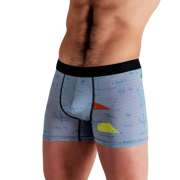 Men's Geometry Boxer Brief - Socks n Socks